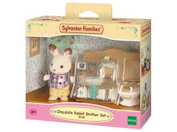 Sylvanian Families 5015 Chocolate Rabbit Brother Set