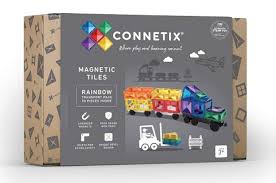 Connetix 50 Piece Transport Rainbow