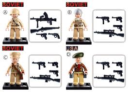 Sluban WWII Soldiers B0580