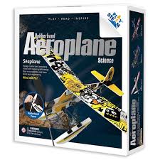 Rubber Band Airplane Science - Seaplane