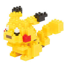 Kawada NBPM-001 nanoblock Pokemon Pikachu