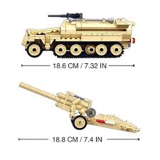 Sluban B0695 WW2 Half Track