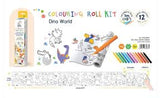 Haku Yoka: Coloring Roll Kit - Dino World