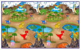 Rollmatz dinosaurs park