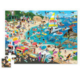 Crocodile Creek - The Day at The Beach - 48-Piece Jigsaw Puzzle