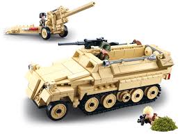 Sluban B0695 WW2 Half Track
