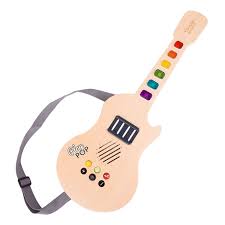 Classic World Wooden Electric Guitar with Light and Sound
