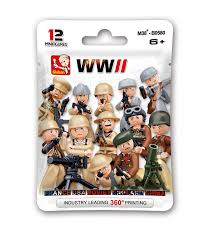 Sluban WWII Soldiers B0580