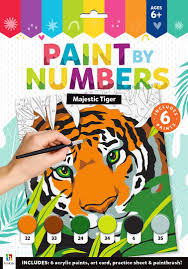 Paint By Numbers Majestic Tiger