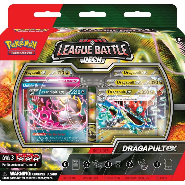 Pokémon TCG Dragapult ex League Battle Deck