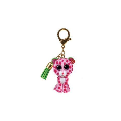 Ty – Mini Boos Glamour Leopard Key Clip