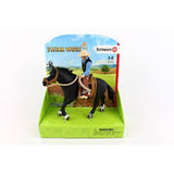 Schleich - Saddle Bronc Riding with Cowboy