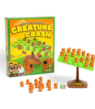 CREATURE CRASH THE CAPYBARA TOPPLING TOWER GAME
