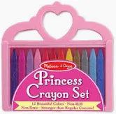 Melissa & Doug: Princess Crayon Set
