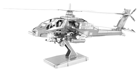 Metal Earth AH-64 Apache Helicopter