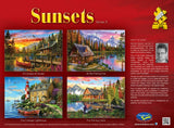 Sunsets 1000pc Puzzle - A Cottage at Sunset