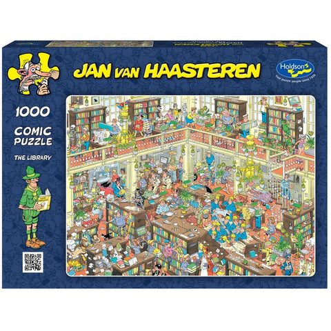 Jan Van Haasteren 1000pc  -The Library