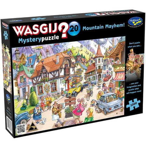 Wasgij Mystery Puzzle 1000pc - Mountain Mayhem