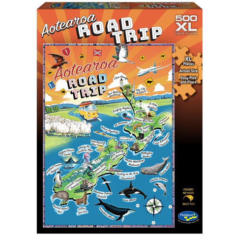 Aotearoa Road Trip 500pc  XL Puzzle