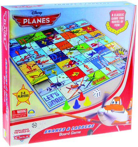 Disney Planes Snakes and Ladders Game 2670