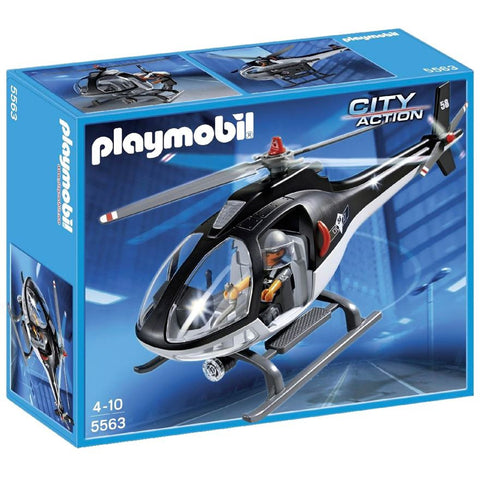 Playmobil Tactical Unit Helicoper 5563