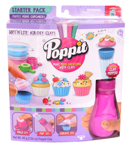 Poppitworld Poppit Mini Cupcakes Starter Pack 174003