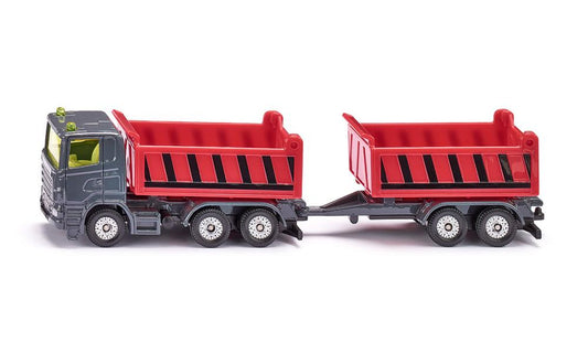 SIKU 1685 SCANIA DUMP TRUCK WITH TIPPING TRAILER