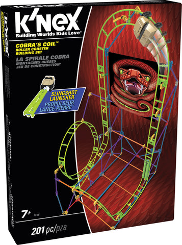 Knex Cobra Coil Roller Coaster - Knex 412451