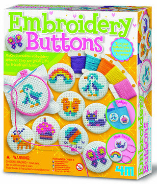 4M Embroidery Buttons 4622