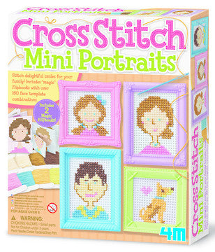 4M Cross Stitch Mini Portraits 4665