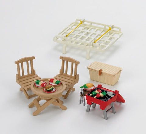 Sylvanian Families Roof Rack with Picnic 5048