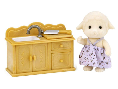 Sheep Sister with Kitchen Set