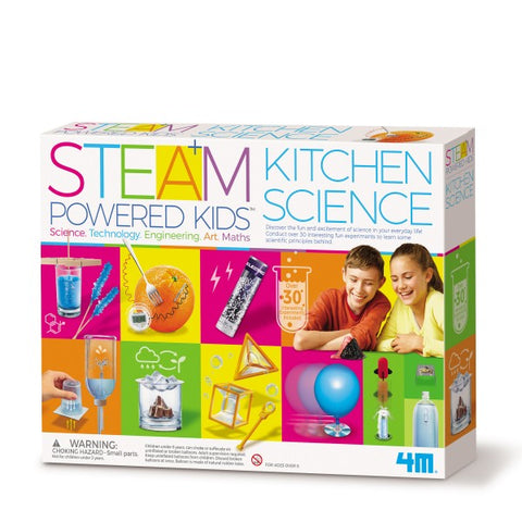Steam Powered Kids Kitchen Science