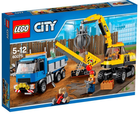 LEGO City Excavator and Truck - 60075