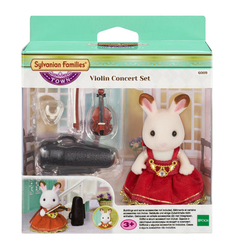 Violin Concert Set with Chocolate Rabbit