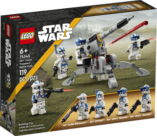 501st Clone Troppers Battle Pack - 75345