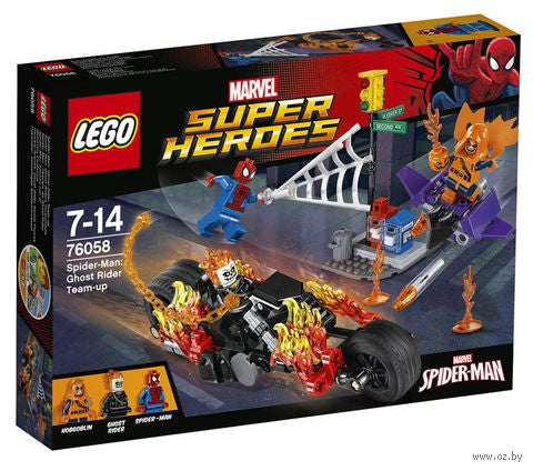 LEGO Super Heroes Spider-Man: Ghost Rider Team-up - 76058