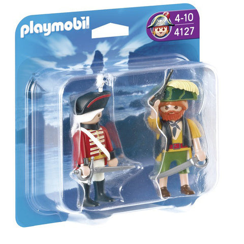 Playmobil Pirate and Redcoat Soldier 904127