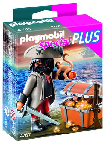 Playmobil Gloomy Pirate with Treasure Chest 904767
