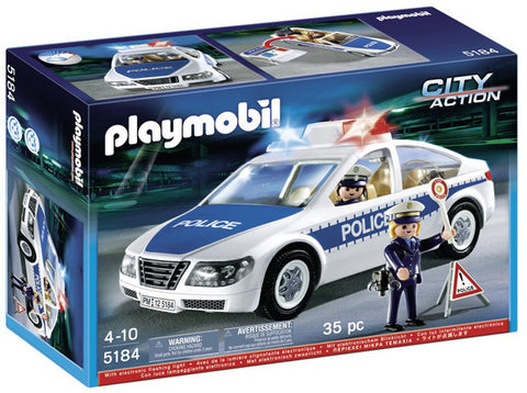 Playmobil Police Car with Flashing Light 905184