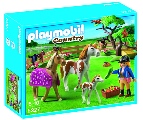 Playmobil Paddock with Horses and Foal 905227