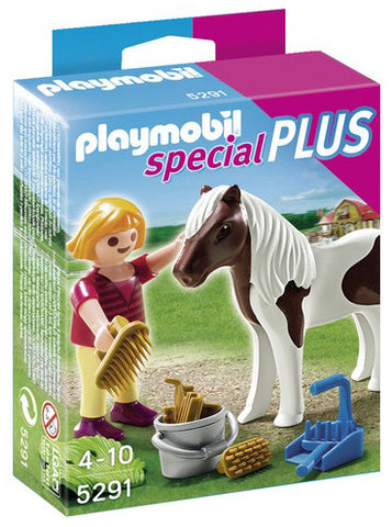 Playmobil Girl with Pony 905291h