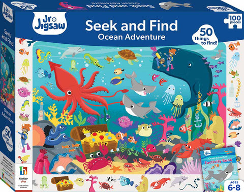 Seek and Find 100pc-  Jigsaw Ocean Adventure