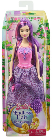 Barbie Barbie Endless Hair Kingdom Doll - Purple Hair dkb562-1