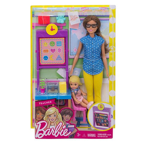 Barbie Career Playset - Brunette Teacher