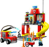 Fire Station and Fire Truck - 60375