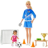 Barbie Soccer Coach  - Blonde