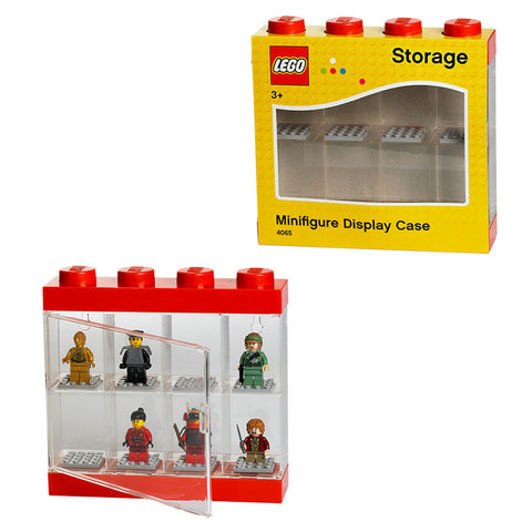 LEGO Minifigures LEGO Minifigure Small Display Case Red