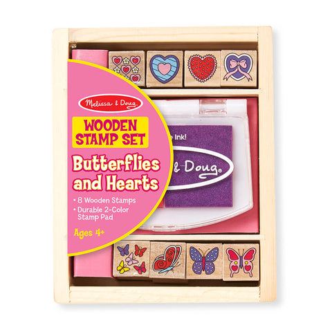 Butterfly and Heart Stamp