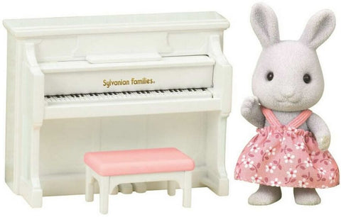 Rabbit Sister with Piano